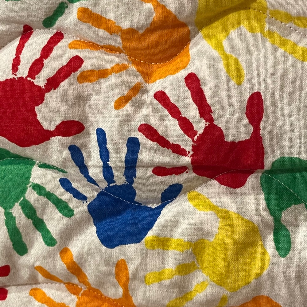 Small Love Autism lap blanket